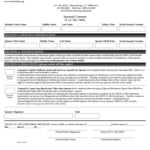 2021 Spousal Consent Form Fillable Printable PDF Forms Handypdf