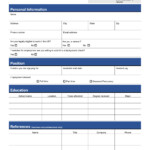 24 Job Application Form Examples PDF DOC Examples
