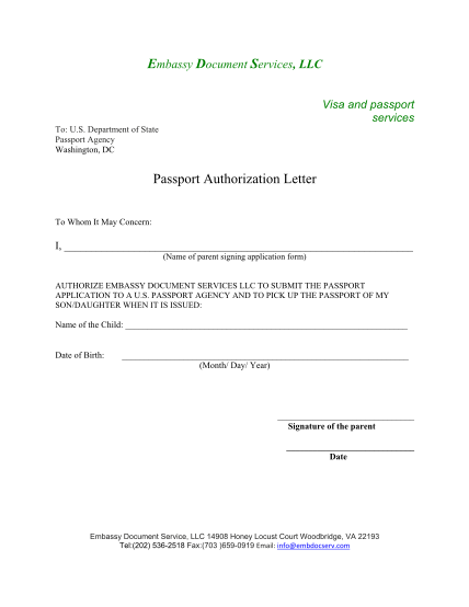 50 Authorization Letter Sample To Act On Behalf Page 3 Free To Edit 