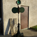 Antique Railroad Switch Signal Obnoxious Antiques