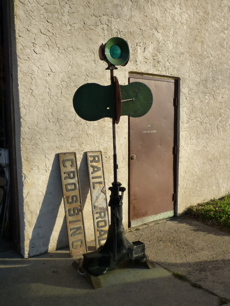 Antique Railroad Switch Signal Obnoxious Antiques