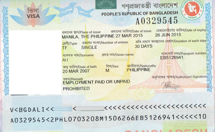 Bangladesh Visa Documents Required Embassy N Visa