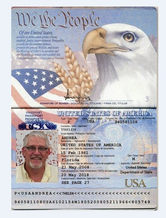 Bildergalerie Thelen Andrea Passport Online Passport Driver