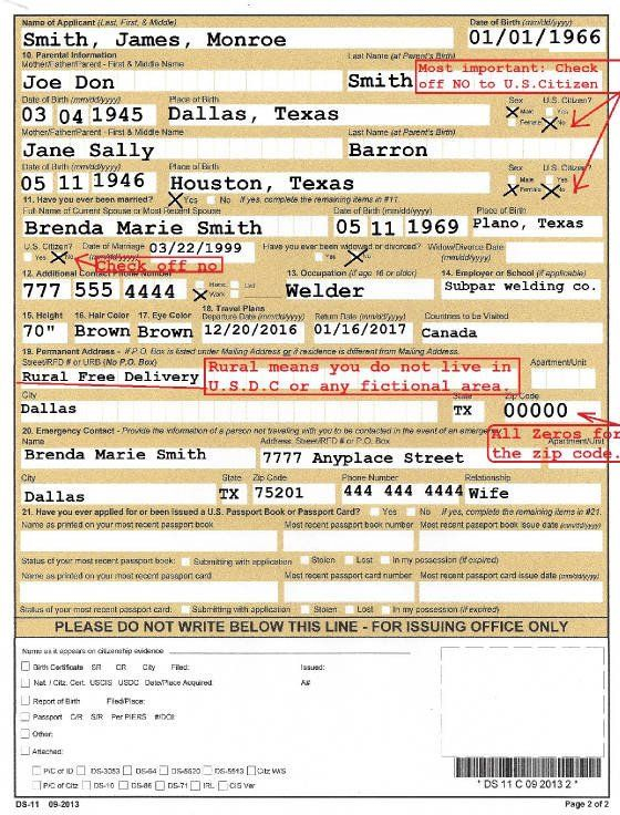 D 11 Passport Form Beat The Law Diplomatic Immunity Passport