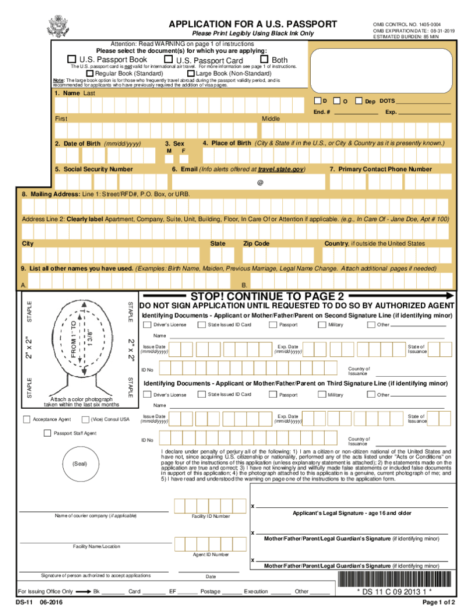 DS 11 Form In Spanish Printable Form 2022