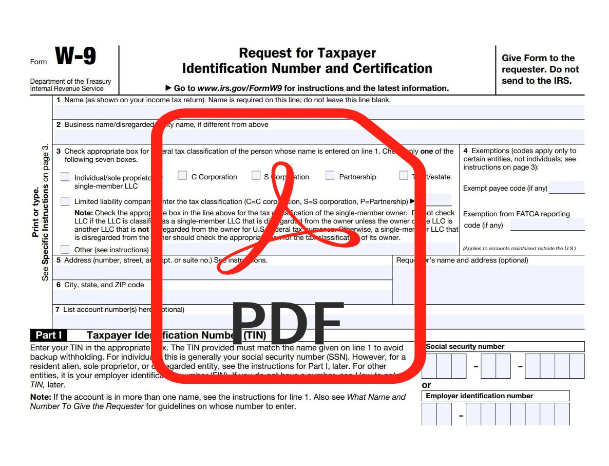 Form W 9 Forms 2021 Printable Within Pdf W 9 Form Calendar Template