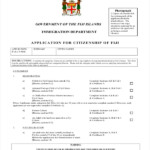 FREE 9 Sample Citizenship Application Forms In PDF Excel