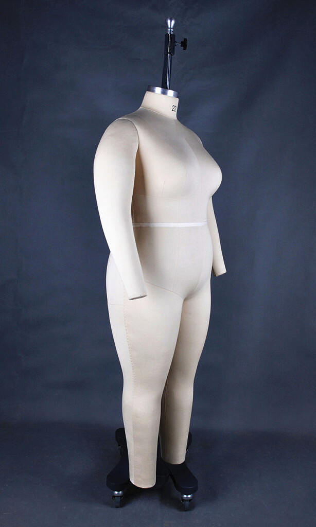 Full Body Tailors Fat Female Mannequin Dress Form For Sewing