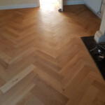 Herringbone Flooring Sandymount Dublin Modern Form Kitchens