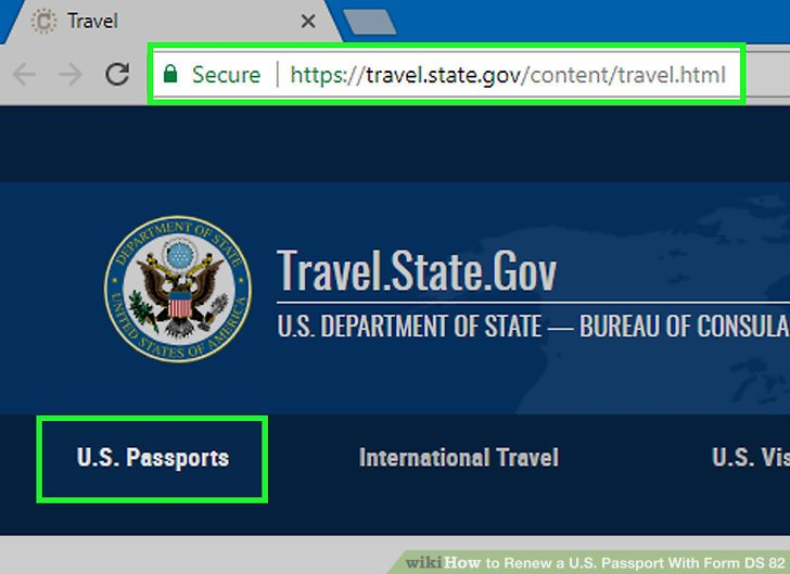 How To Renew A U S Passport With Form DS 82 with Pictures 