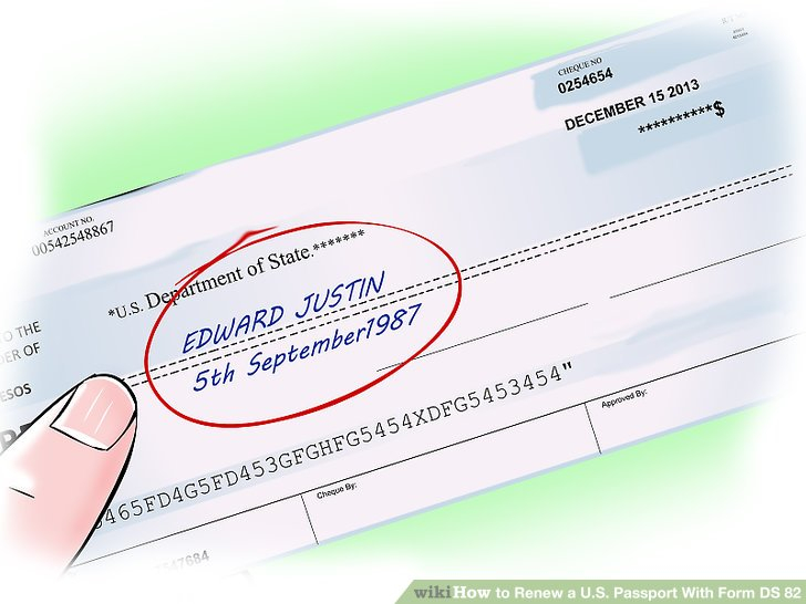 How To Renew A U S Passport With Form DS 82 with Pictures 