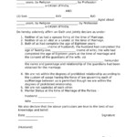 Joint Affidavit For Marriage Registration EDrafter