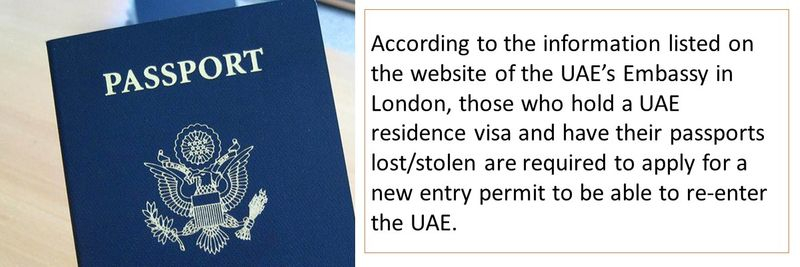 Lost Passport In The UAE This Is What You Should Do Living visa