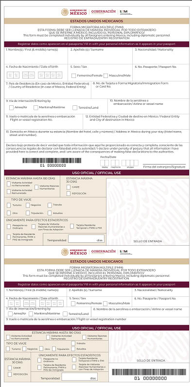 Mexico Updates Its Immigration Forms For 2021 Chapala Law Spencer s 