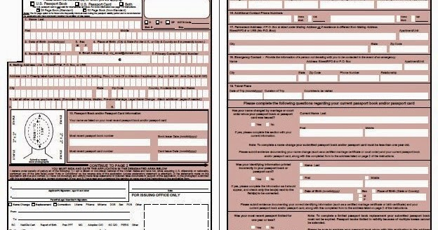 New Or Renewal Passport Online Apply For Passport Name Change Form