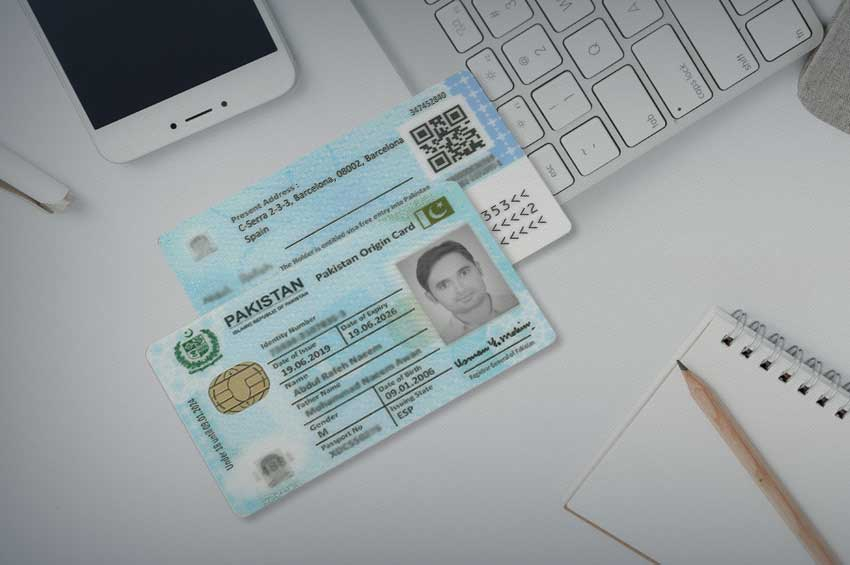 Pakistan Origin Card POC Online Nadra Card Services In UK