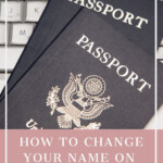 Passport Married Name Change Tips Passport Name Change Name Change