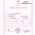 Sample Marriage Registration Certificate From India In English Immihelp