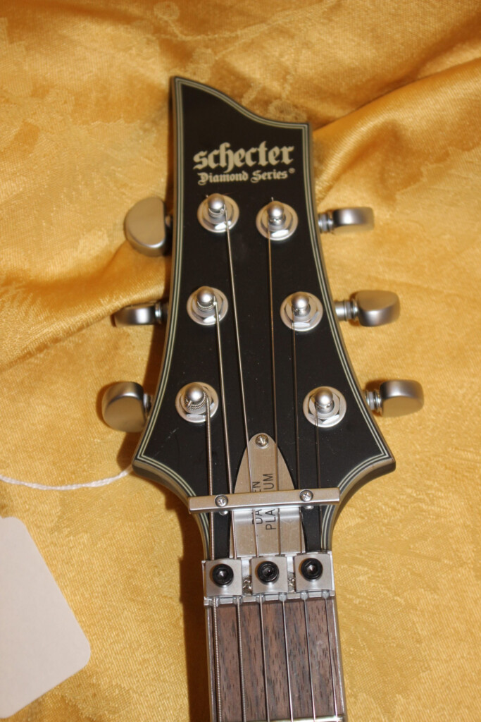 Schecter Diamond Series Damien 6 Platinum Sustainiac Electric Guitar W 