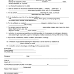 Travel Consent For Minor Child Template Printable Pdf Download