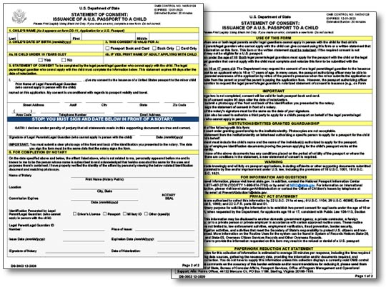 US Passport Applications Information