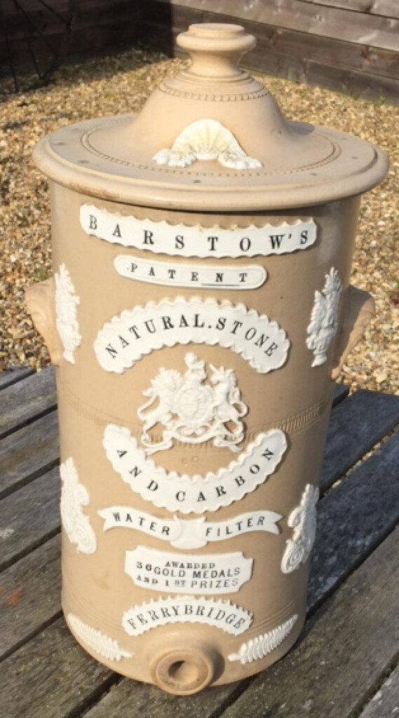 Victorian Water Filter In THE ANTIQUE KITCHEN