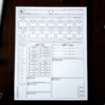 Warlock Custom Character Sheet DnD 5e Printable And Etsy